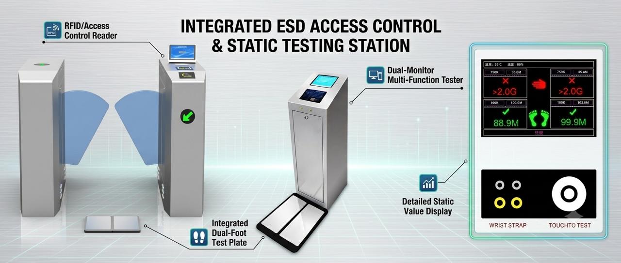 ESD ACCESS CONTROL SOLUTION
